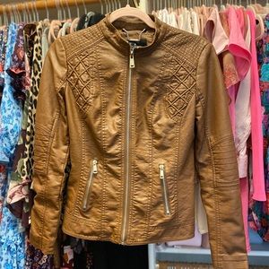 LA Coalition- Faux Leather Jacket